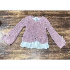 Little Lass Knit Chiffon Sweater size 5
